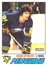 1977-78 O-Pee-Chee #9 Brian Spencer