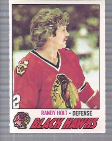 1977-78 O-Pee-Chee #34 Randy Holt RC