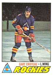 1977-78 O-Pee-Chee #52 Gary Croteau
