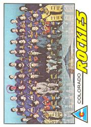 1977-78 O-Pee-Chee #76 Rockies Team