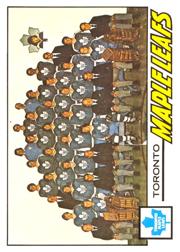 1977-78 O-Pee-Chee #86 Maple Leafs Team