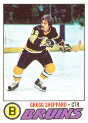 1977-78 O-Pee-Chee #95 Gregg Sheppard