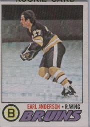 1977-78 O-Pee-Chee #114 Earl Anderson RC