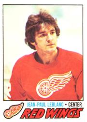 1977-78 O-Pee-Chee #133 J.P. LeBlanc