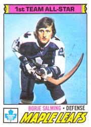 1977-78 O-Pee-Chee #140 Borje Salming AS1