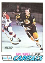 1977-78 O-Pee-Chee #143 Dave Forbes