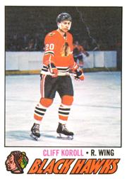 1977-78 O-Pee-Chee #146 Cliff Koroll