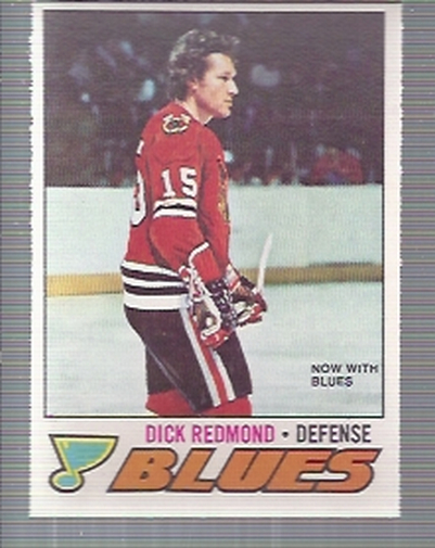 1977-78 O-Pee-Chee #213 Dick Redmond