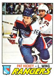 1977-78 O-Pee-Chee #221 Pat Hickey