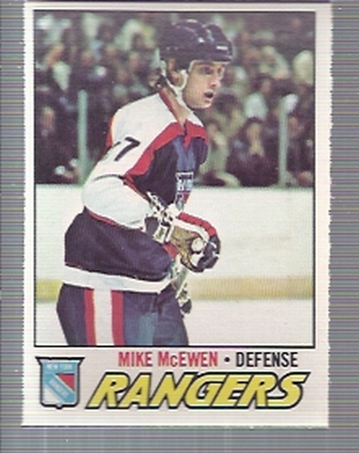 1977-78 O-Pee-Chee #232 Mike McEwen RC