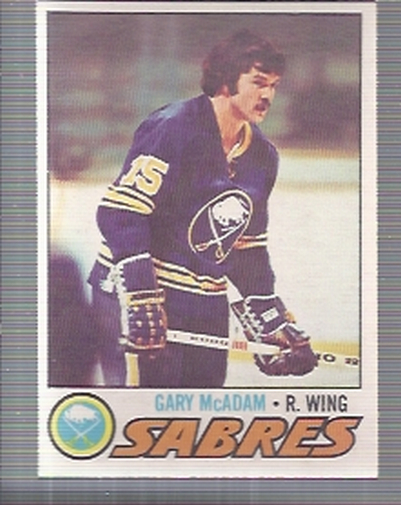 1977-78 O-Pee-Chee #253 Gary McAdam RC