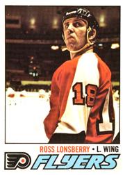 1977-78 O-Pee-Chee #257 Ross Lonsberry