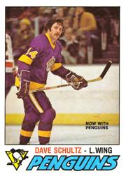 1977-78 O-Pee-Chee #353 Dave Schultz