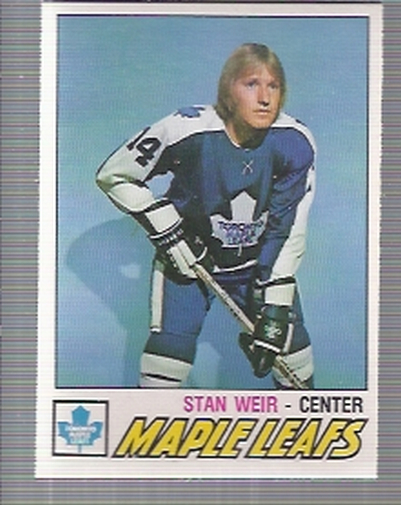 1977-78 O-Pee-Chee #356 Stan Weir
