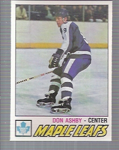 1977-78 O-Pee-Chee #365 Don Ashby RC