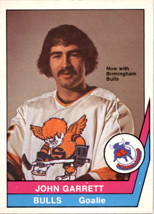 1977-78 O-Pee-Chee WHA #23 John Garrett