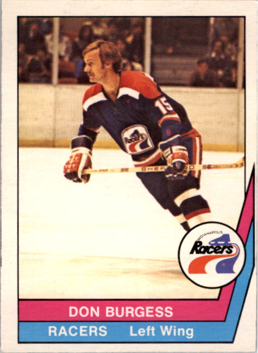 1977-78 O-Pee-Chee WHA #66 Don Burgess
