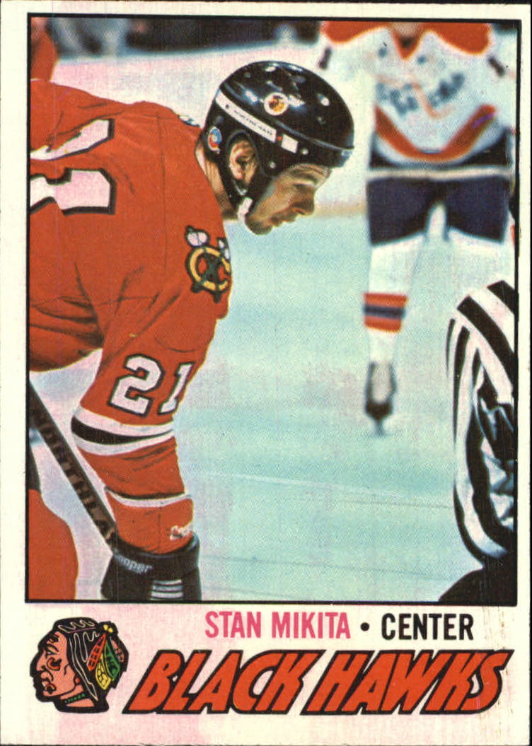 1977-78 Topps #195 Stan Mikita front image