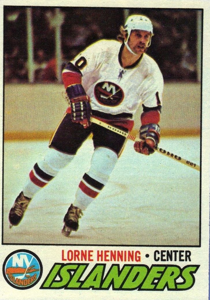 1977-78 Topps #219 Lorne Henning