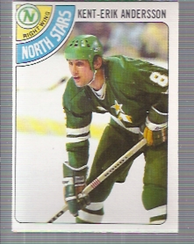 1978-79 O-Pee-Chee #17 Kent-Erik Andersson RC