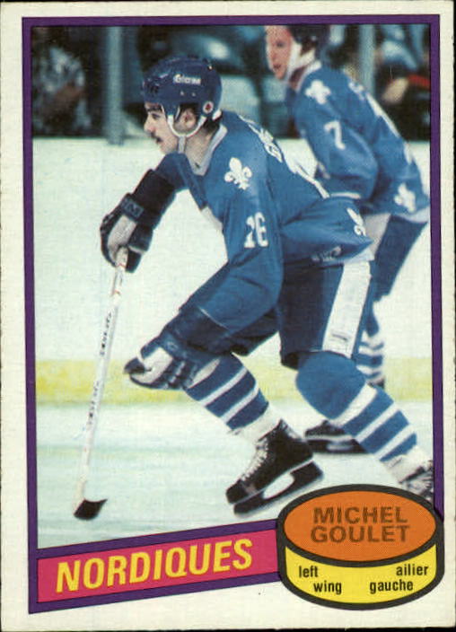 1980-81 O-Pee-Chee #67 Michel Goulet RC