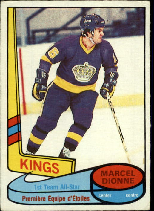 1980-81 O-Pee-Chee #81 Marcel Dionne AS1