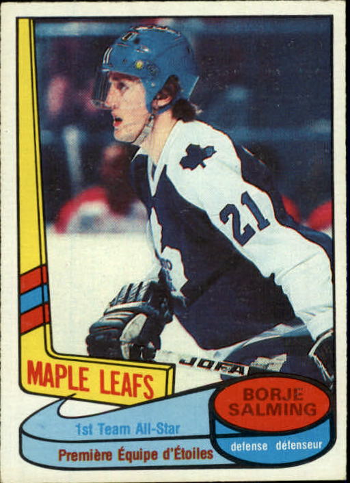 1980-81 O-Pee-Chee #85 Borje Salming AS1