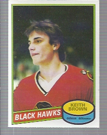 1980-81 O-Pee-Chee #98 Keith Brown RC