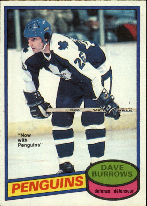 1980-81 O-Pee-Chee #147 Dave Burrows