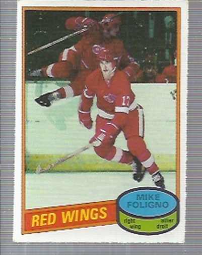1980-81 O-Pee-Chee #187 Mike Foligno RC