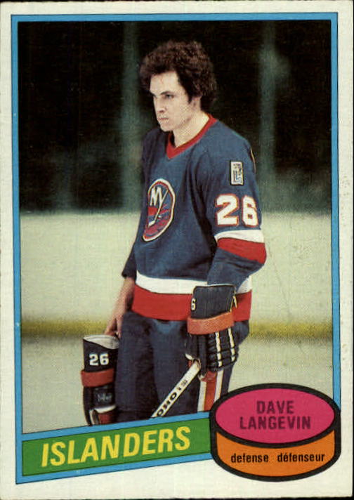 1980-81 O-Pee-Chee #188 Dave Langevin RC