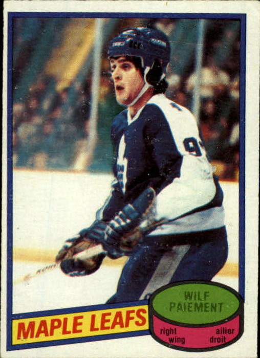 1980-81 O-Pee-Chee #225 Wilf Paiement
