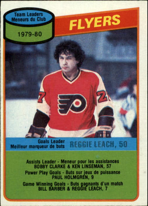 1980-81 O-Pee-Chee #249 Reggie Leach TL