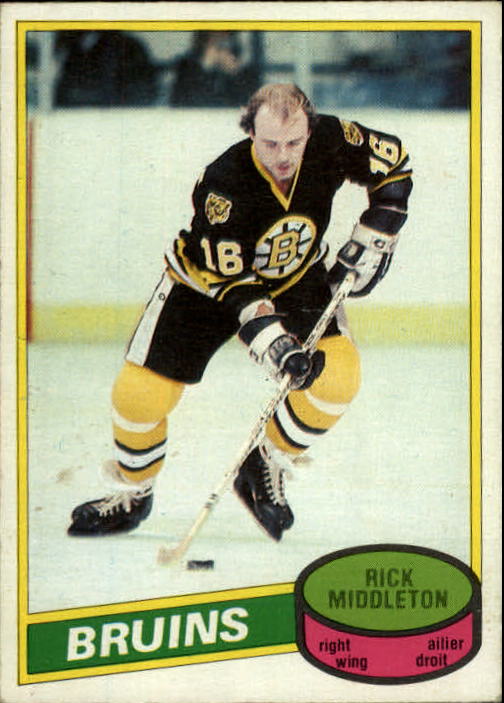 1980-81 O-Pee-Chee #251 Rick Middleton