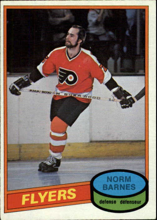 1980-81 O-Pee-Chee #308 Norm Barnes RC