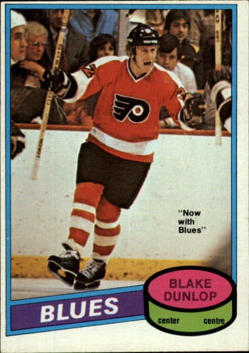 1980-81 O-Pee-Chee #370 Blake Dunlop
