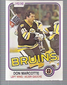 1981-82 O-Pee-Chee #14 Don Marcotte
