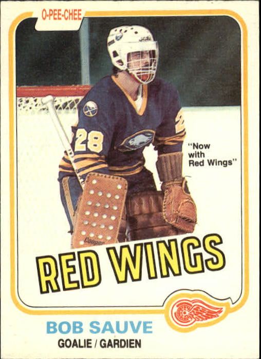 1981-82 O-Pee-Chee #23 Bob Sauve