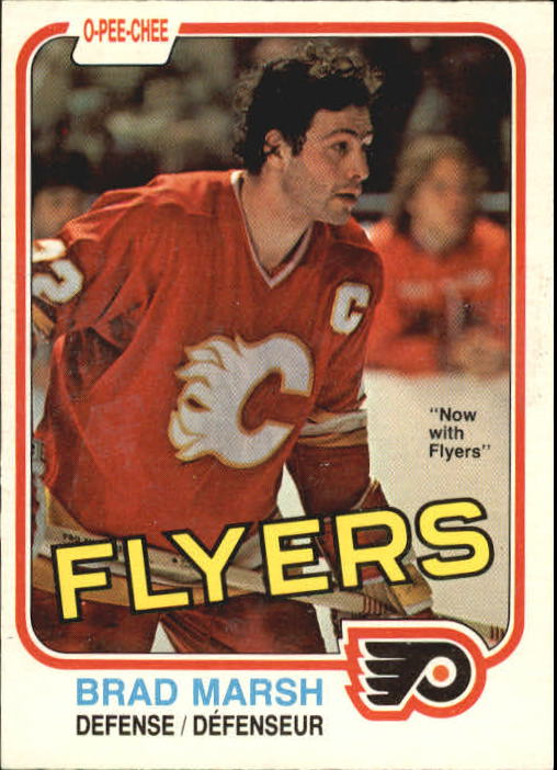 1981-82 O-Pee-Chee #47 Brad Marsh
