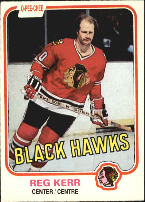 1981-82 O-Pee-Chee #58 Reg Kerr