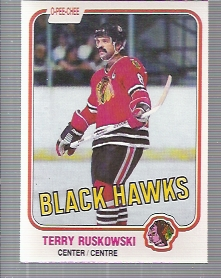 1981-82 O-Pee-Chee #62 Terry Ruskowski