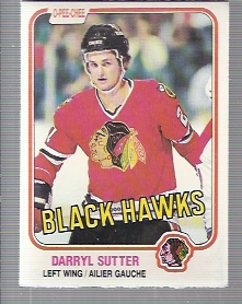 1981-82 O-Pee-Chee #65 Darryl Sutter RC