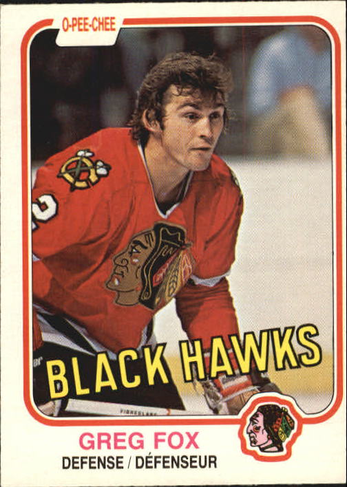 1981-82 O-Pee-Chee #69 Greg Fox