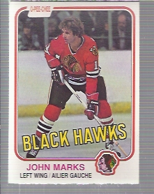 1981-82 O-Pee-Chee #70 John Marks