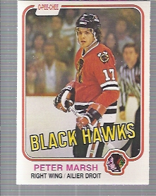 1981-82 O-Pee-Chee #71 Peter Marsh