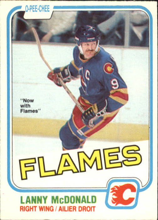 1981-82 O-Pee-Chee #77 Lanny McDonald