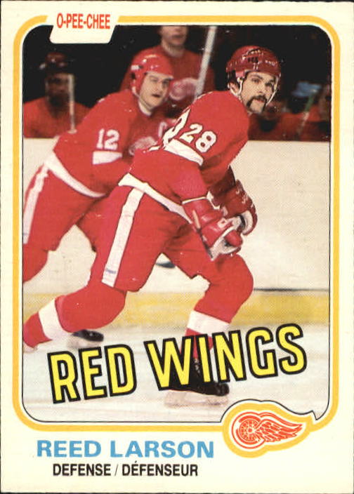 1981-82 O-Pee-Chee #92 Reed Larson