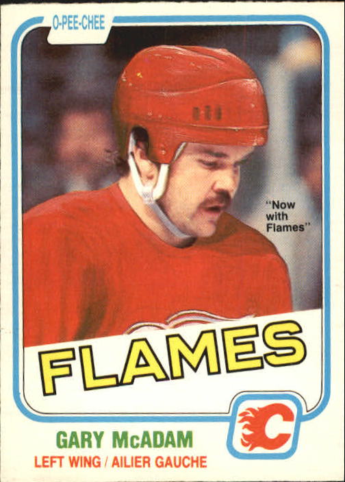 1981-82 O-Pee-Chee #93 Gary McAdam