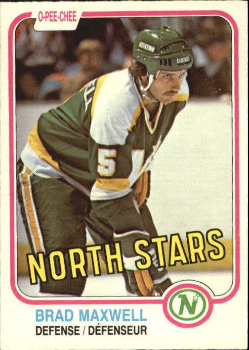 1981-82 O-Pee-Chee #102 Brad Maxwell