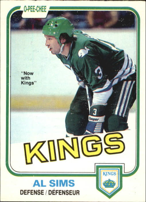 1981-82 O-Pee-Chee #131 Al Sims